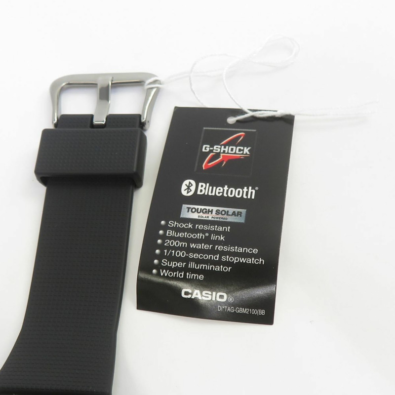卡西歐 G-SHOCK G-STEEL Mobile Link GBM-2100-1AER 強韌太陽能手錶-5