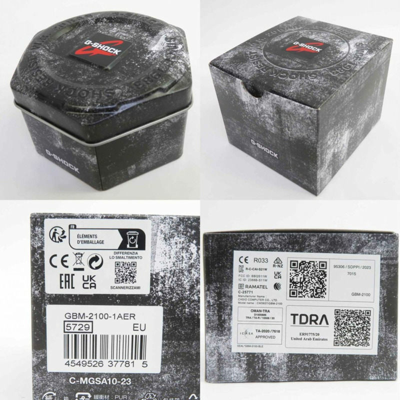 卡西歐 G-SHOCK G-STEEL Mobile Link GBM-2100-1AER 強韌太陽能手錶-8