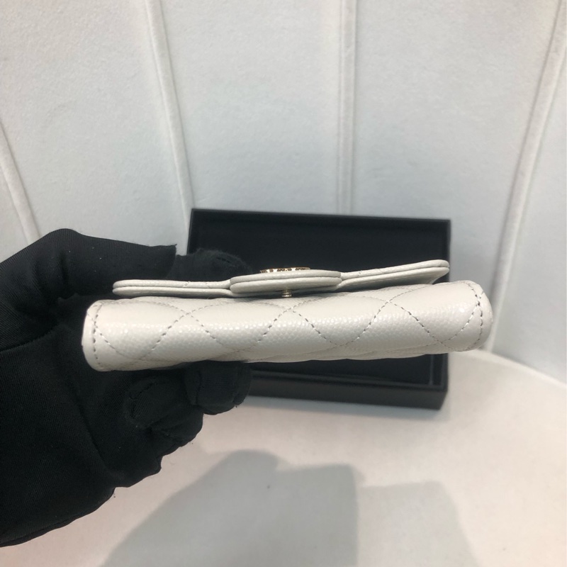 Chanel 灰白色卡包 芯片XB654-2