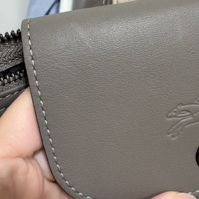 LONGCHAMP LE PLIAGE XTRA系列牛皮後背包 灰(大)-12