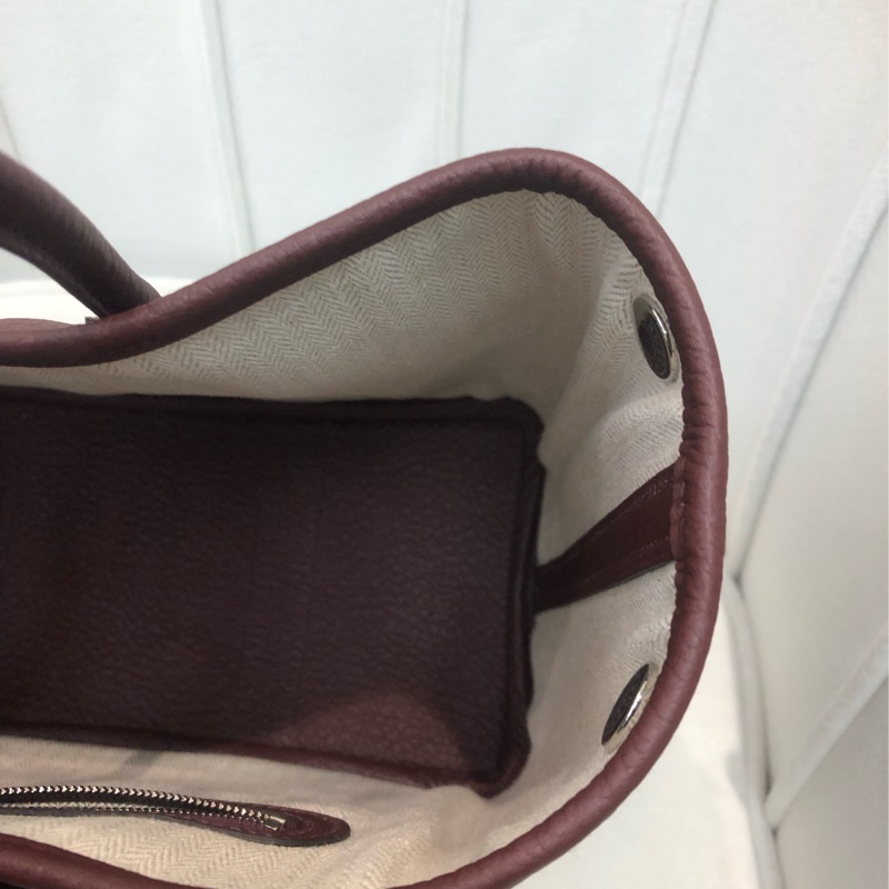 Hermes GP30 皮革 酒紅色 XB657-7