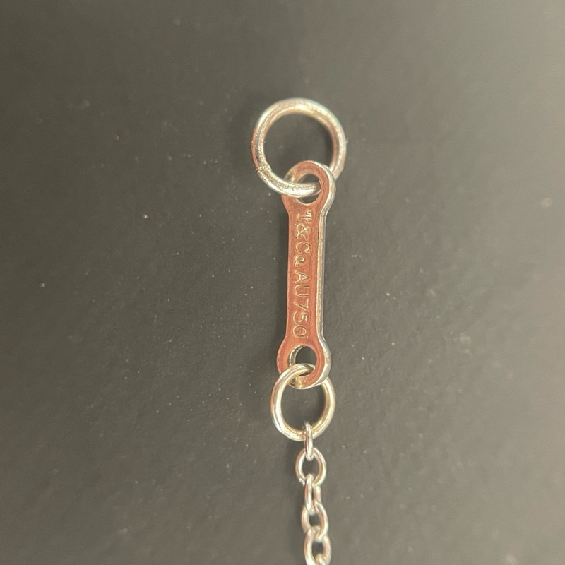 Tiffany/蒂芙尼lovingheart白金滿鑽愛心項鍊 附件:盒子塵袋~-6
