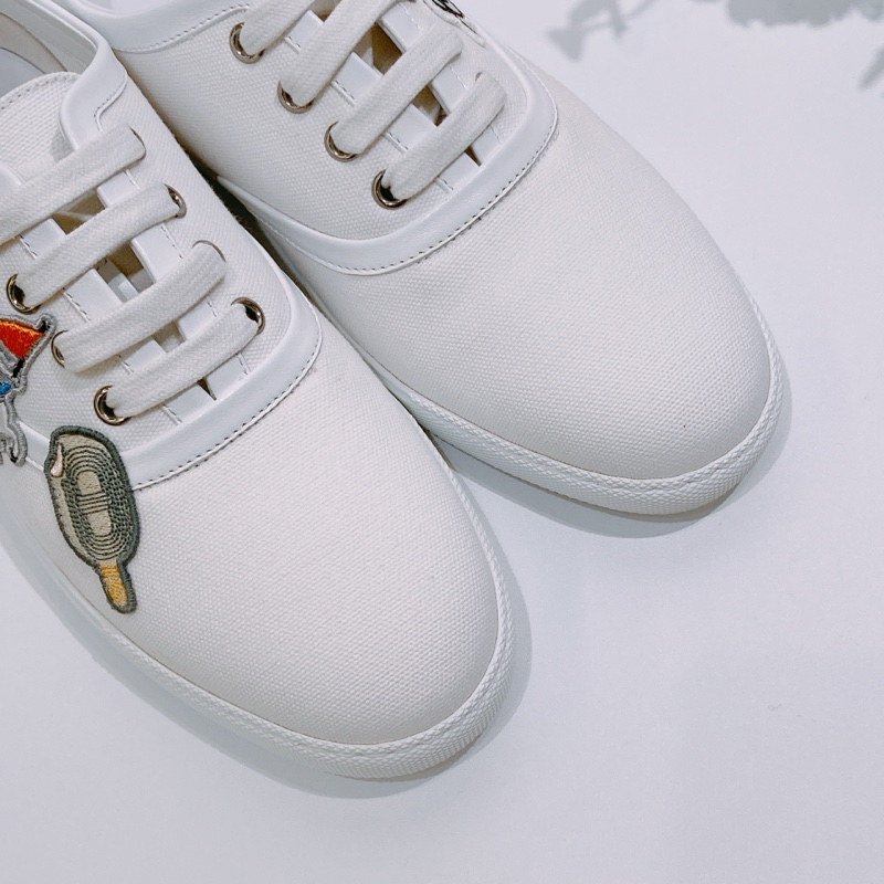 TW4393 Hermēs愛馬仕波鞋 小白鞋 Innocent Sneaker 36.5 Size White-5