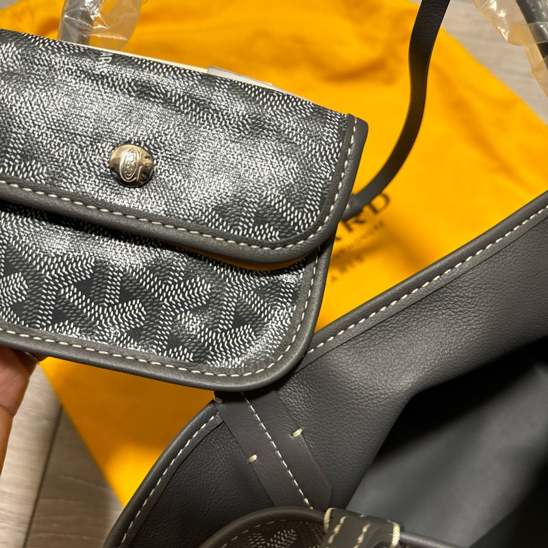 Goyard mini tote 灰色-11