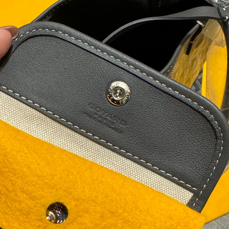 Goyard mini tote 灰色-12