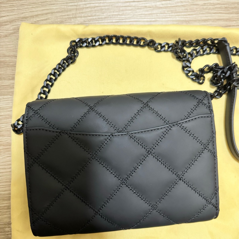 TORY BURCH TB WILLA 菱格紋 WOC 鏈條包-1