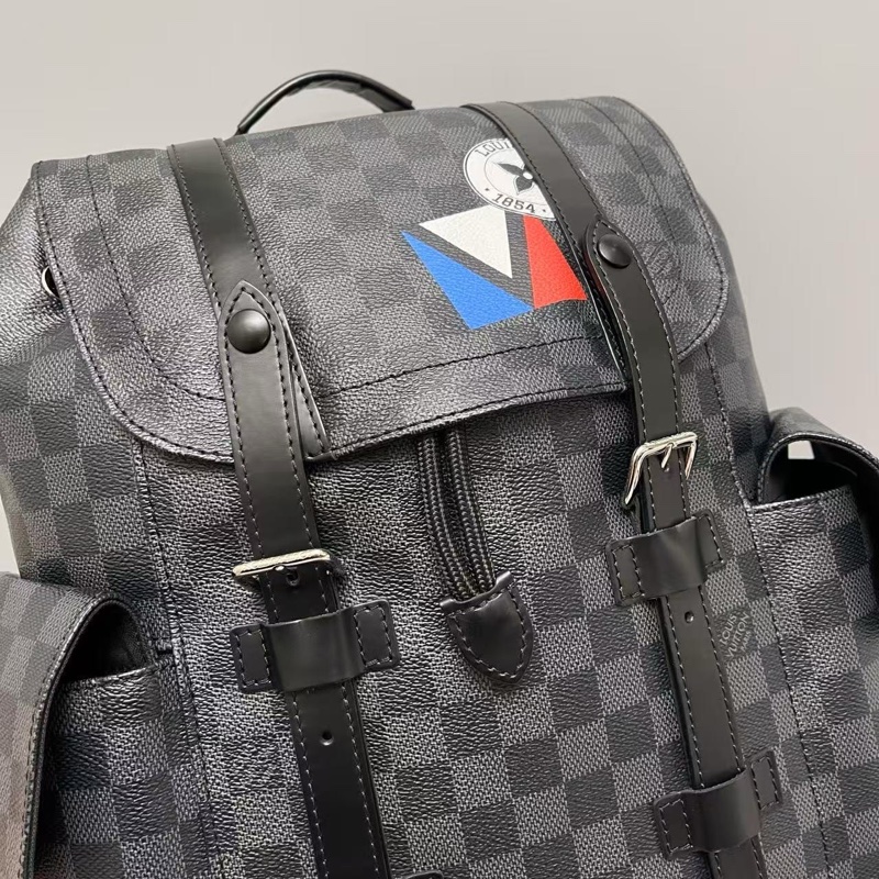 LV路易威登Christopher 美洲杯限量款雙肩包 尺寸約33×45~-2