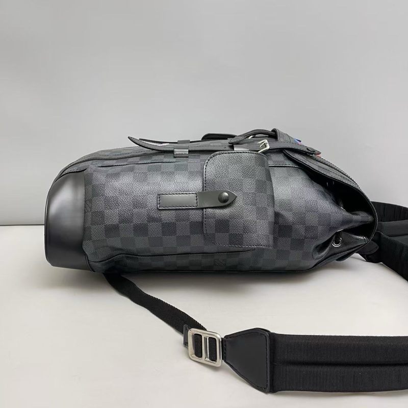 LV路易威登Christopher 美洲杯限量款雙肩包 尺寸約33×45~-4