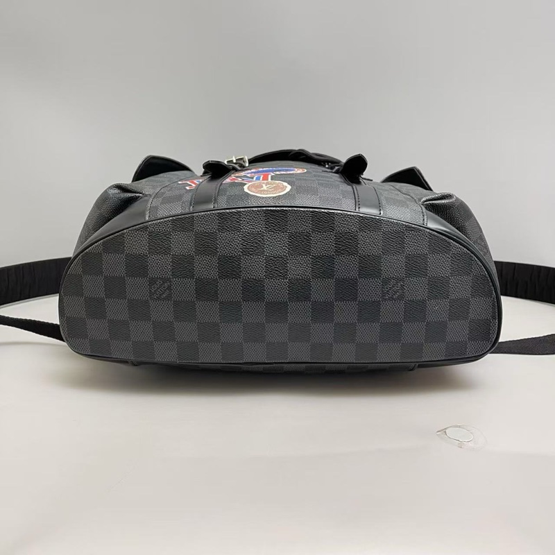 LV路易威登Christopher 美洲杯限量款雙肩包 尺寸約33×45~-6