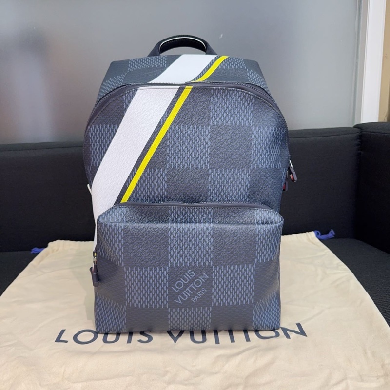 LV 美洲杯帆船系列雙肩包 配件塵袋 尺寸約28*40*19cm-0