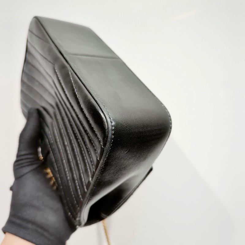 莉亞精品♡Ysl 雙層信封包 二手美包-14