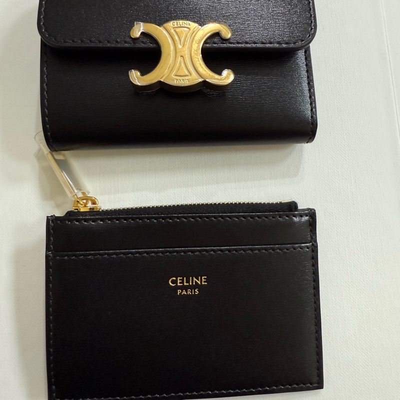 Celine TRIOMPHE配零錢袋短款錢包-13