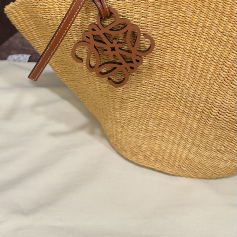 LOEWE草編包-4
