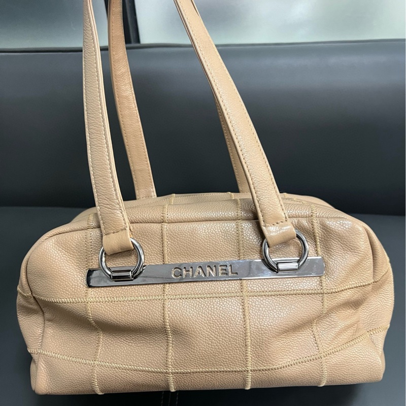 Chanel vintage 中古冰格 大地色系-7