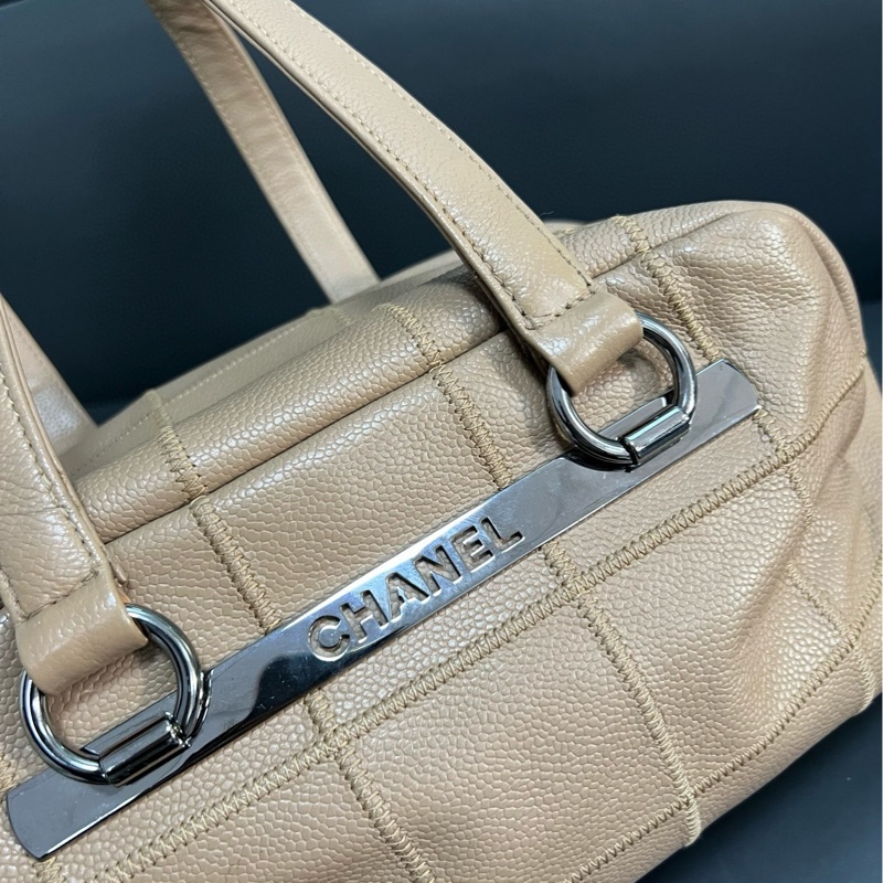 Chanel vintage 中古冰格 大地色系-14