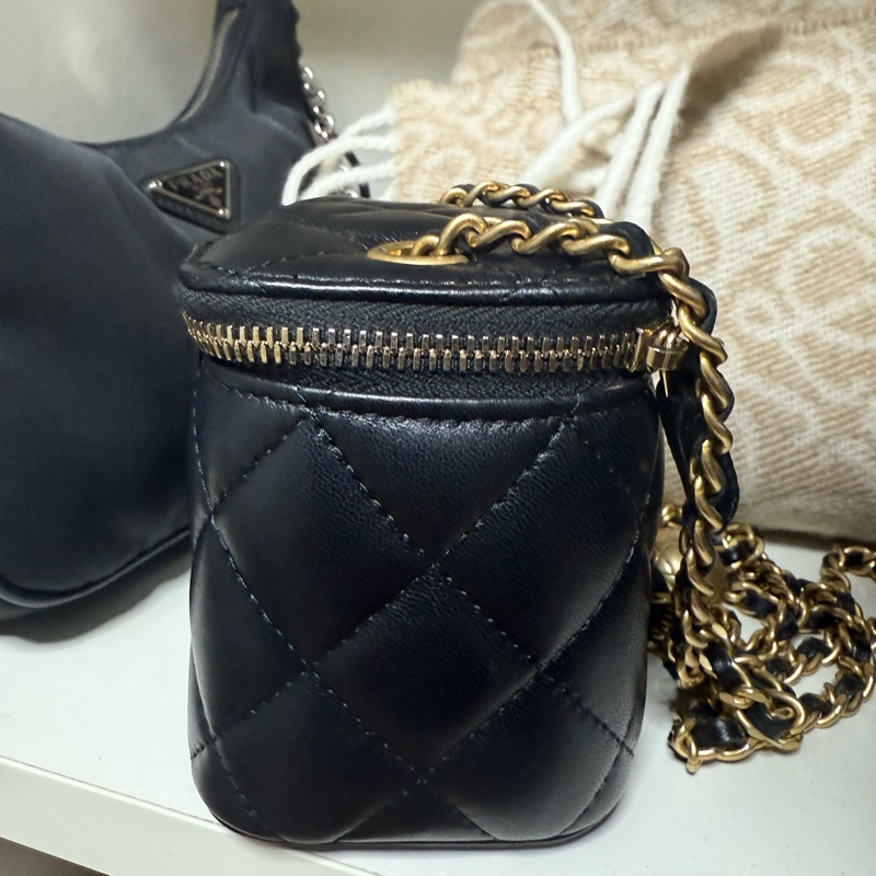 Chanel金球小盒子 mini vanity gold ball-3