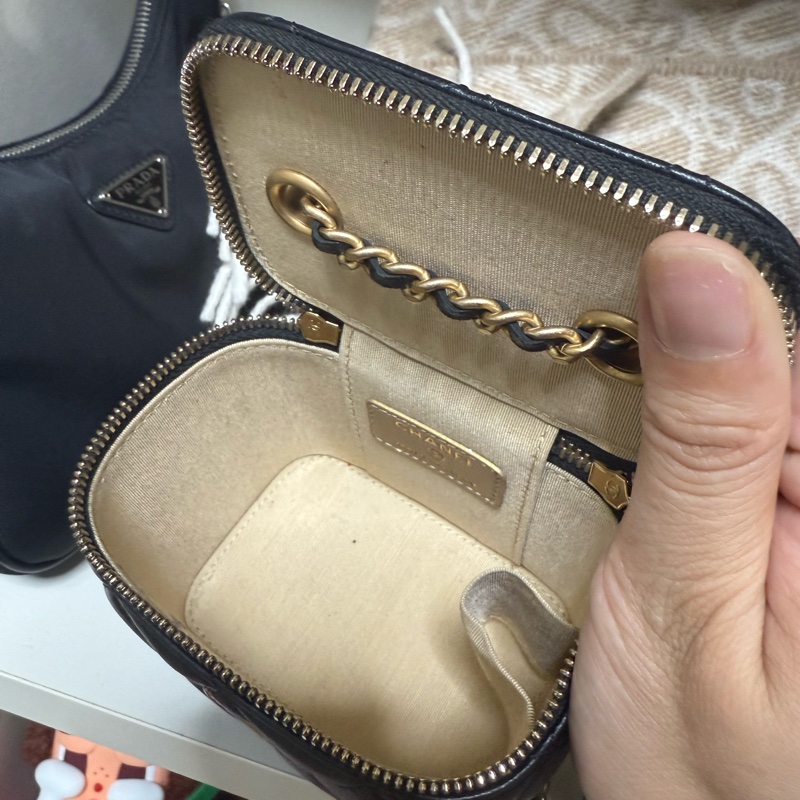 Chanel金球小盒子 mini vanity gold ball-5