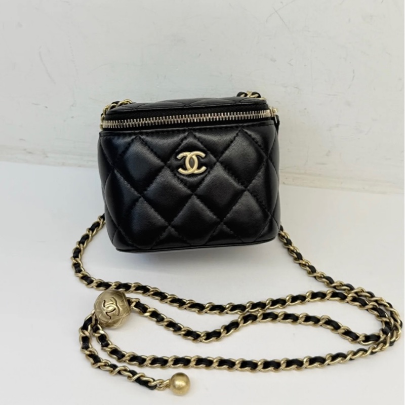 Chanel金球小盒子 mini vanity gold ball-1