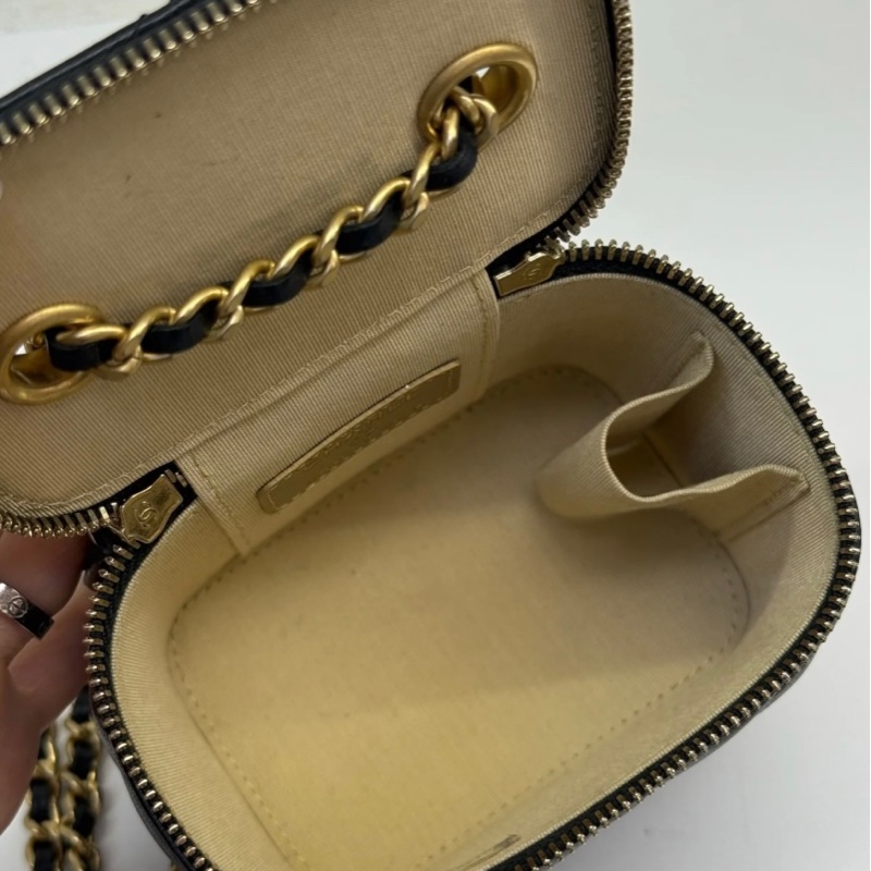 Chanel金球小盒子 mini vanity gold ball-5