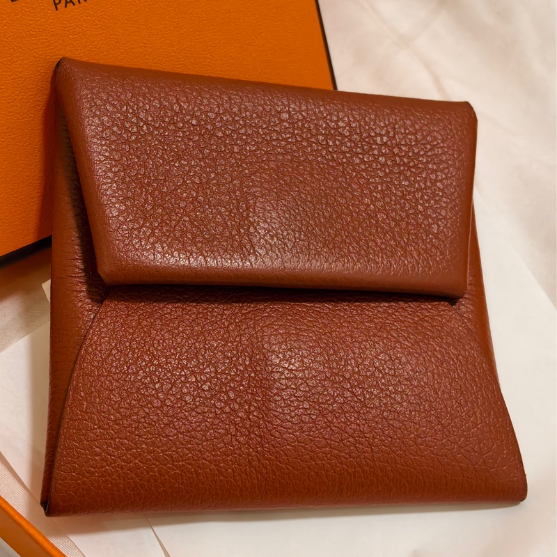🧡 Hermès 愛馬仕 豆干色零錢包🧡-10