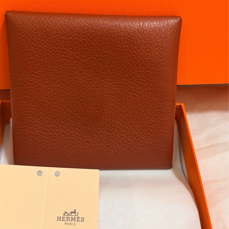 🧡 Hermès 愛馬仕 豆干色零錢包🧡-11