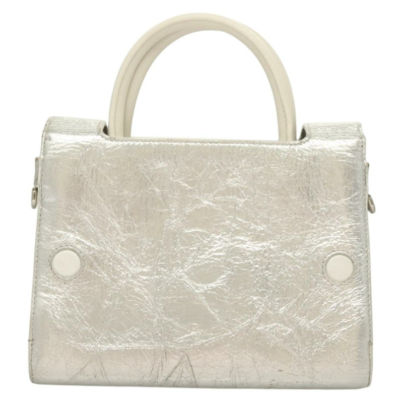 【日本直送】Christian Dior Ever 迷你手提包 皮革 2 款 銀色 正品 bs27633-1