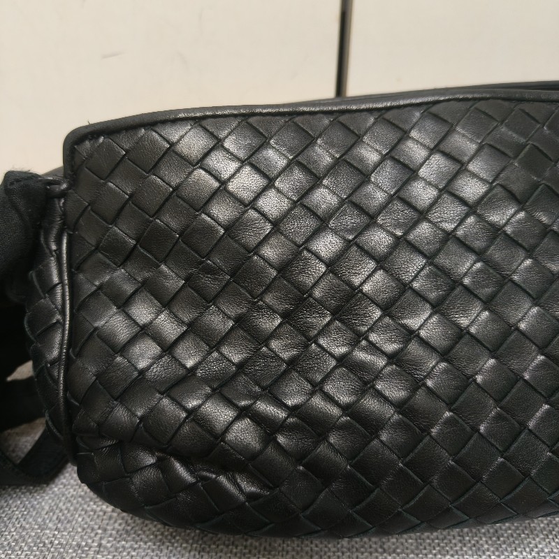 🔥衝破200銷售🔥【限時降價回饋至9/21】㊣✨Bottega Veneta ✨寶緹嘉 BV 羊皮 黑色 編織 雲朵包 肩背包 手提包 編織包 斜背包/二手包/二手精品/保證正品🌳二手樹屋🌳-13