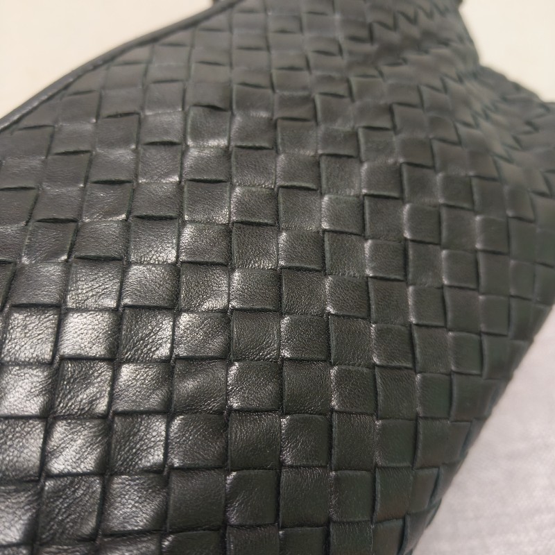 🔥衝破200銷售🔥【限時降價回饋至9/21】㊣✨Bottega Veneta ✨寶緹嘉 BV 羊皮 黑色 編織 雲朵包 肩背包 手提包 編織包 斜背包/二手包/二手精品/保證正品🌳二手樹屋🌳-19