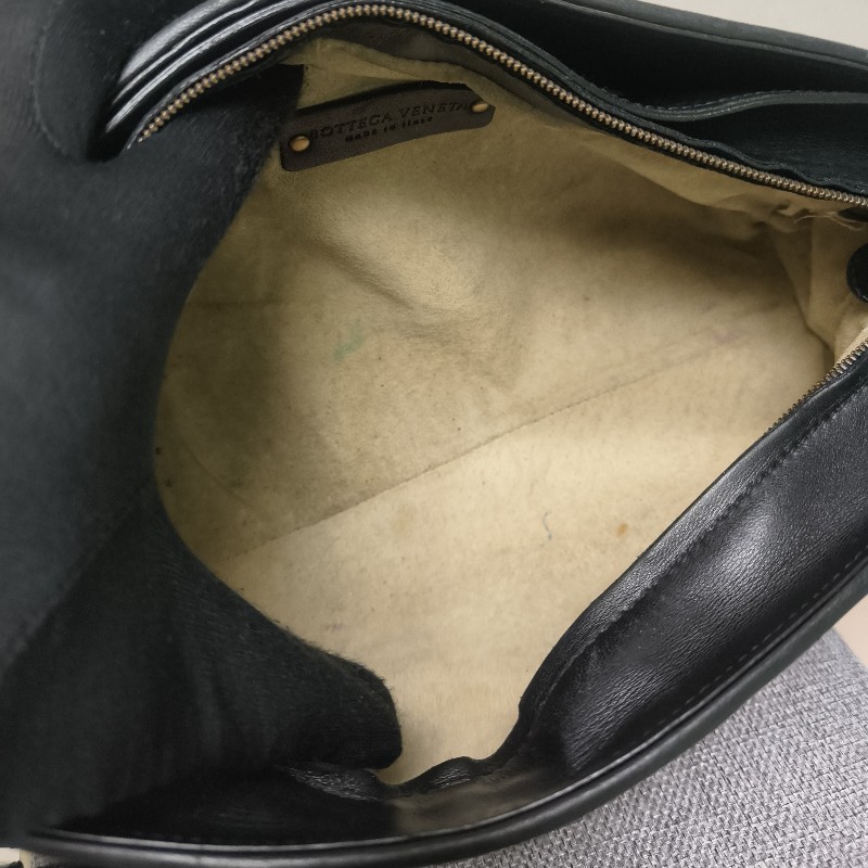 🔥衝破200銷售🔥【限時降價回饋至9/21】㊣✨Bottega Veneta ✨寶緹嘉 BV 羊皮 黑色 編織 雲朵包 肩背包 手提包 編織包 斜背包/二手包/二手精品/保證正品🌳二手樹屋🌳-37
