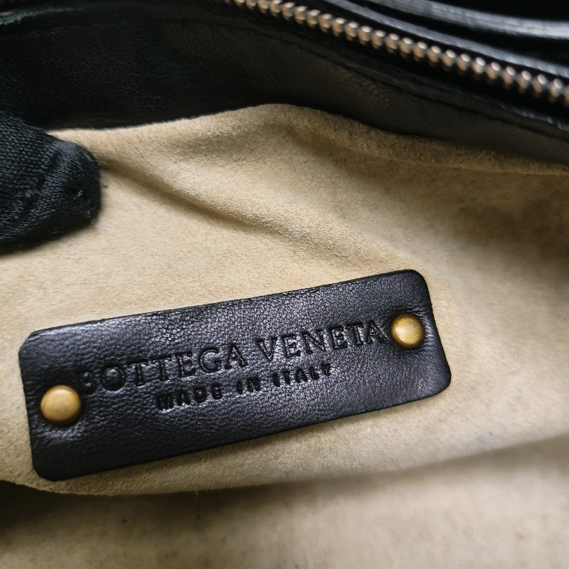 🔥衝破200銷售🔥【限時降價回饋至9/21】㊣✨Bottega Veneta ✨寶緹嘉 BV 羊皮 黑色 編織 雲朵包 肩背包 手提包 編織包 斜背包/二手包/二手精品/保證正品🌳二手樹屋🌳-43