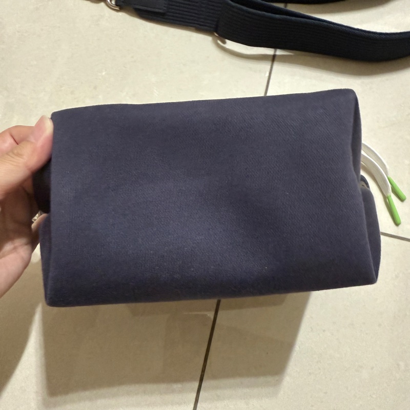 Longchamp 棉質二用手提包(XS)-3
