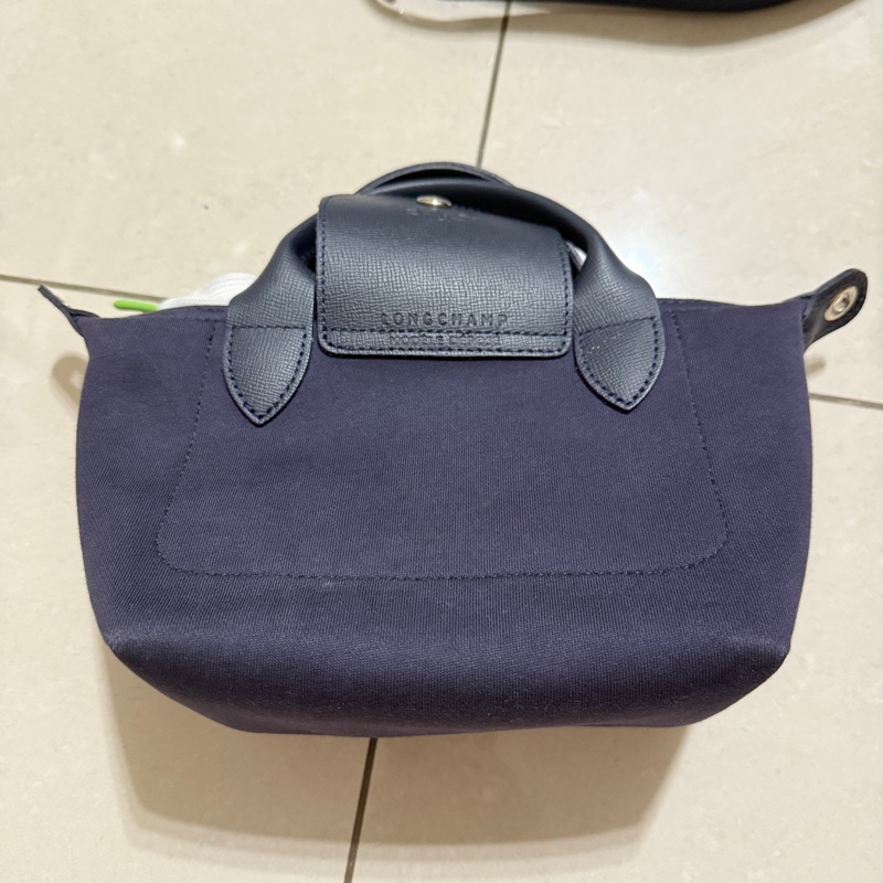 Longchamp 棉質二用手提包(XS)-6