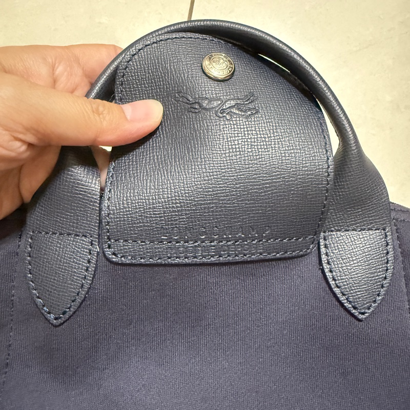 Longchamp 棉質二用手提包(XS)-9