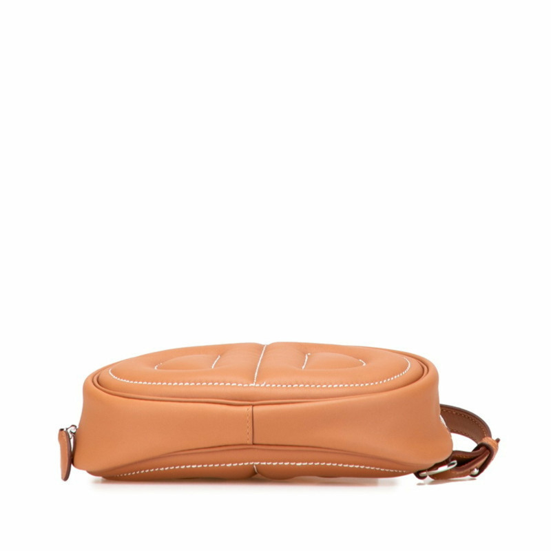 Hermes Hermès Body in the Loop 女士金棕色 Swift 包/腰包-2