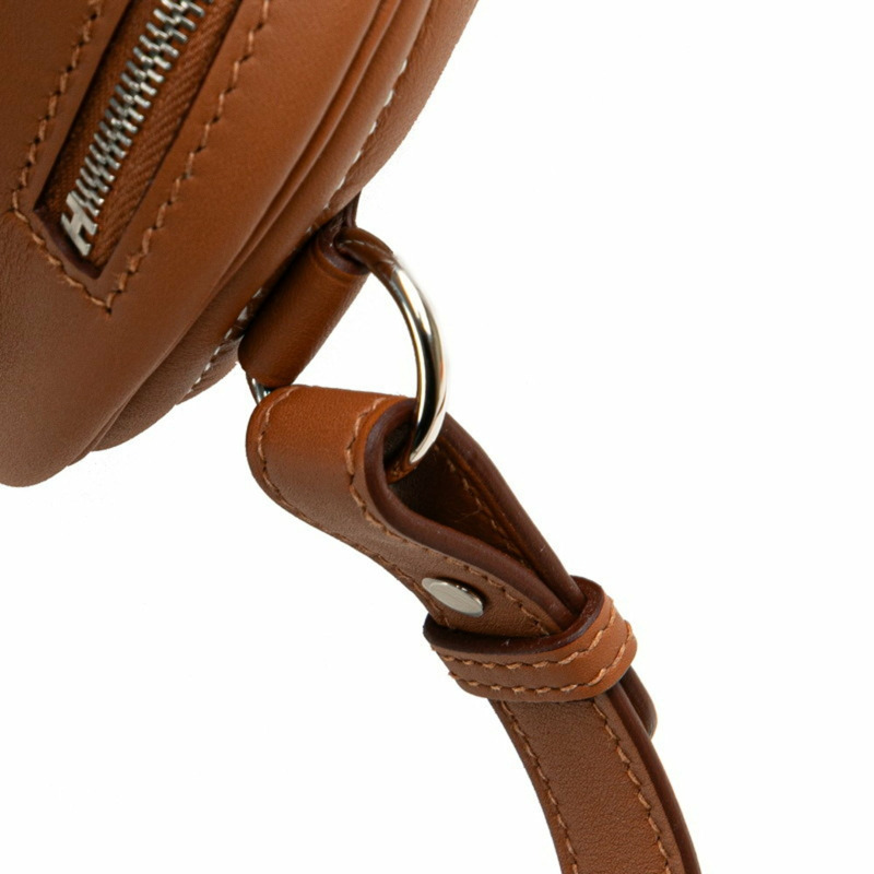 Hermes Hermès Body in the Loop 女士金棕色 Swift 包/腰包-4