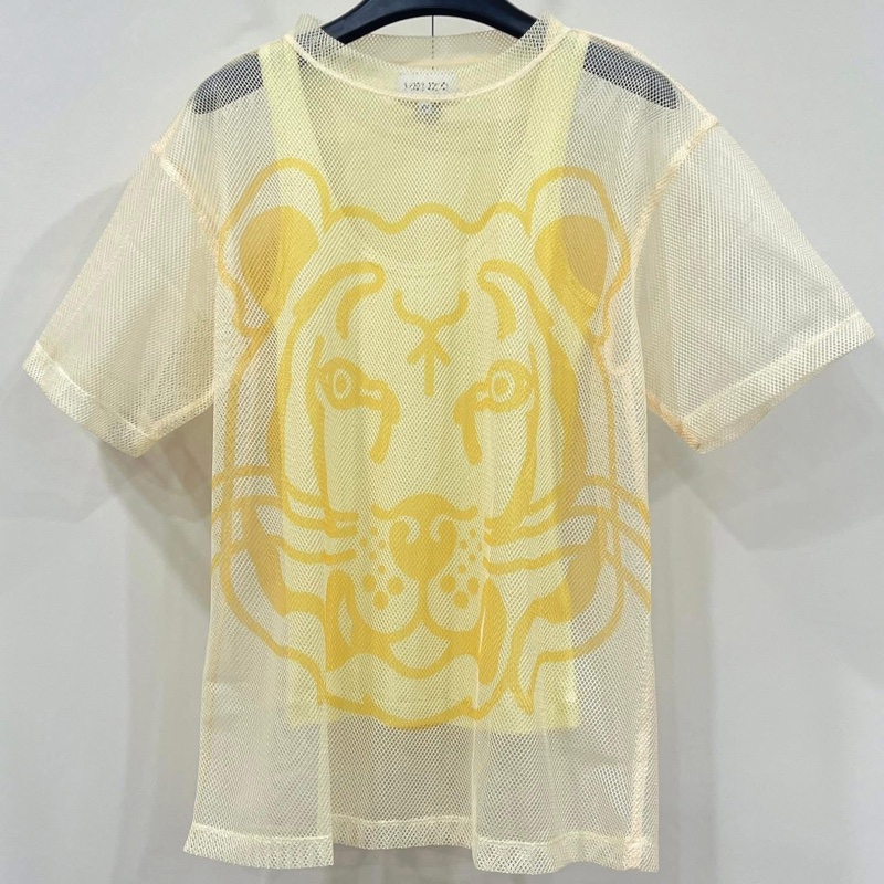 高田賢三KENZO二件式網狀虎頭上衣-1