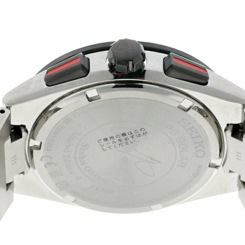 精工 Astron Nexter 大谷翔平 2022 限量版型號 SBXC125 5X53-0BX0 石英腕錶 GPS 太陽能 A-158651-3