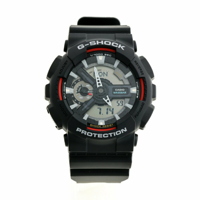 卡西歐 G-SHOCK 110 系列 GA-110RL-1AJF 黑色石英手錶 B-158631-0
