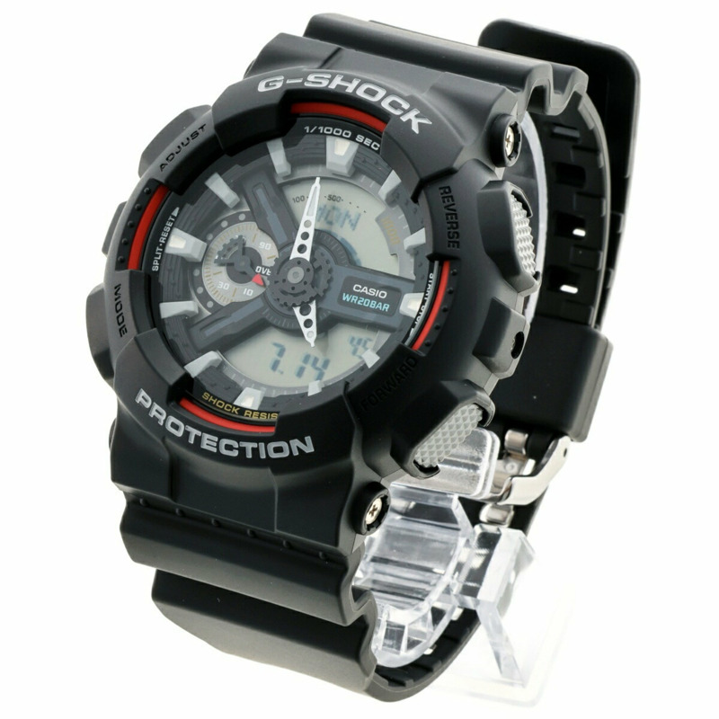 卡西歐 G-SHOCK 110 系列 GA-110RL-1AJF 黑色石英手錶 B-158631-1