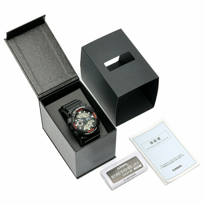 卡西歐 G-SHOCK 110 系列 GA-110RL-1AJF 黑色石英手錶 B-158631-7