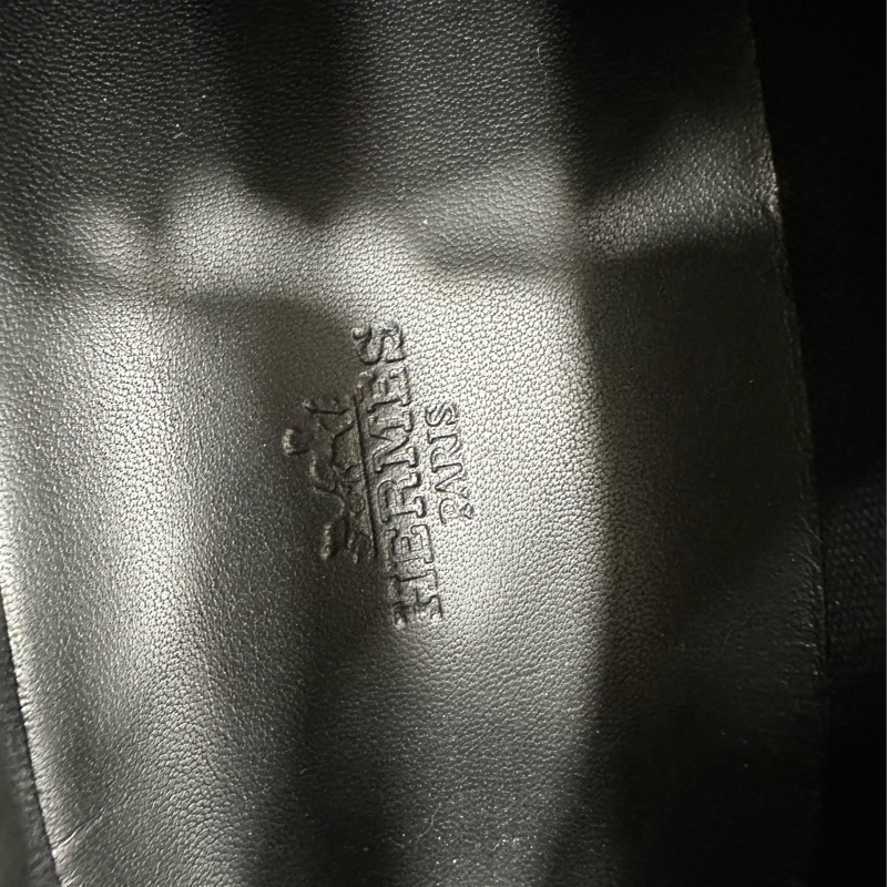 Hermes Envy 拼色帆布平底鞋 39.5碼 閒置未使用內購-7