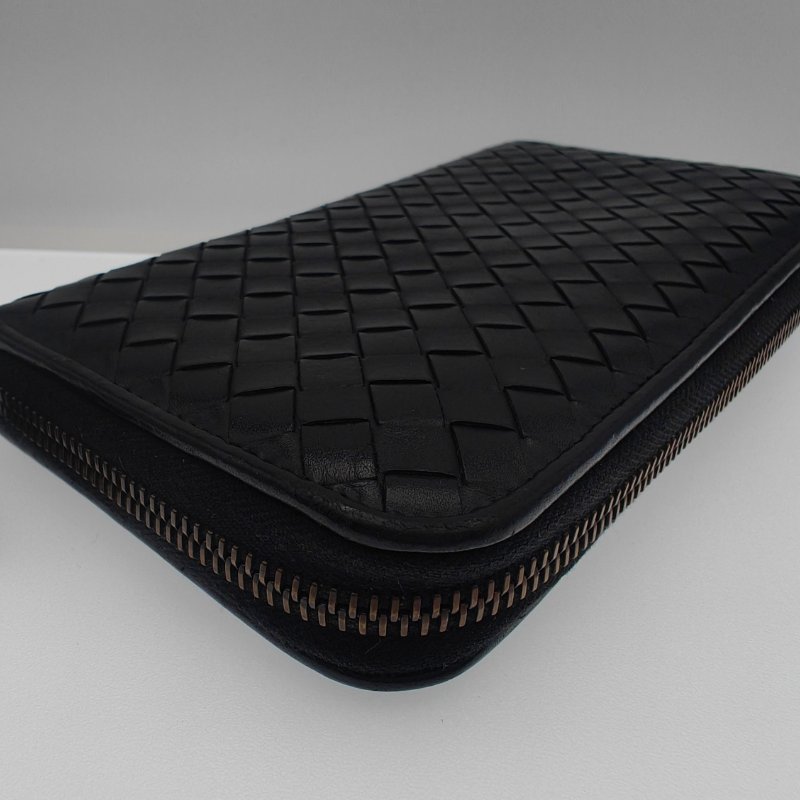 Bottega Veneta 拉鍊長錢包 男款-3