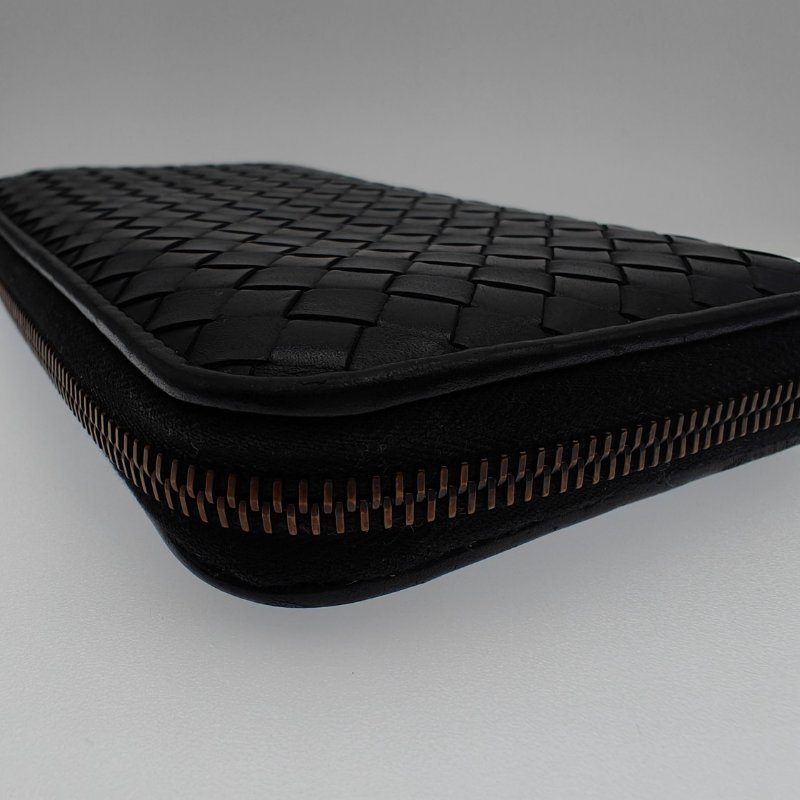 Bottega Veneta 拉鍊長錢包 男款-4