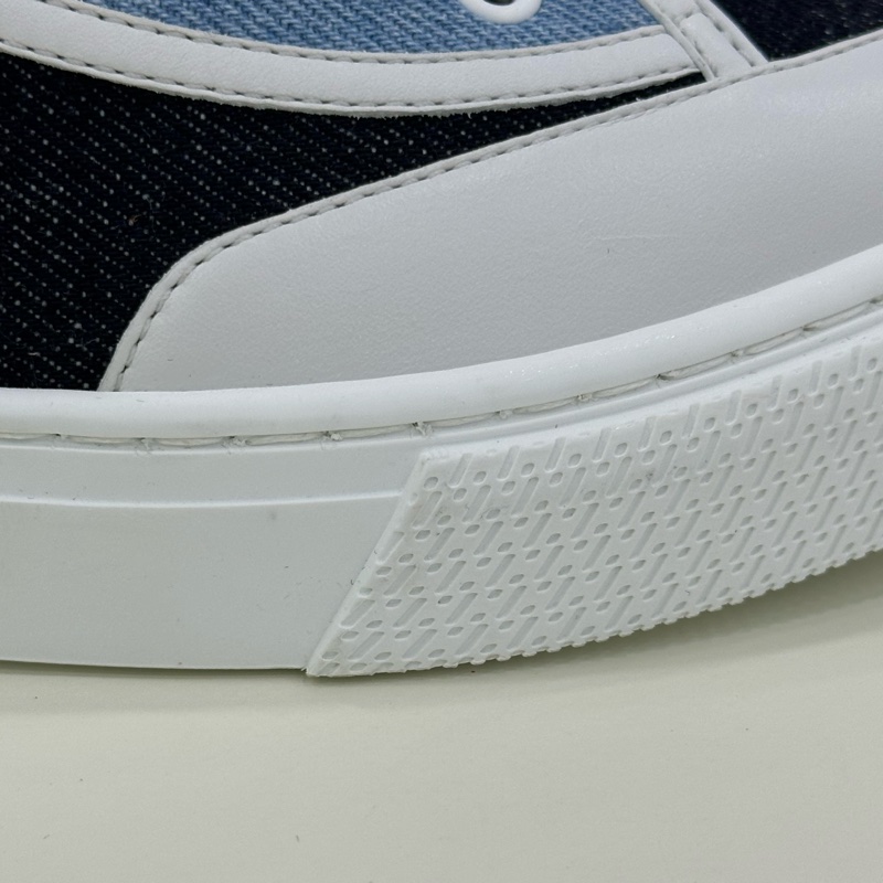 Hermes愛馬仕25年新款Gst牛仔休閒小板鞋38.5碼全新-6