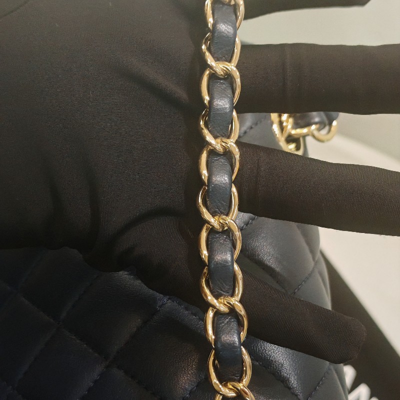 Chanel Urban spirit backpack Navy colour-28
