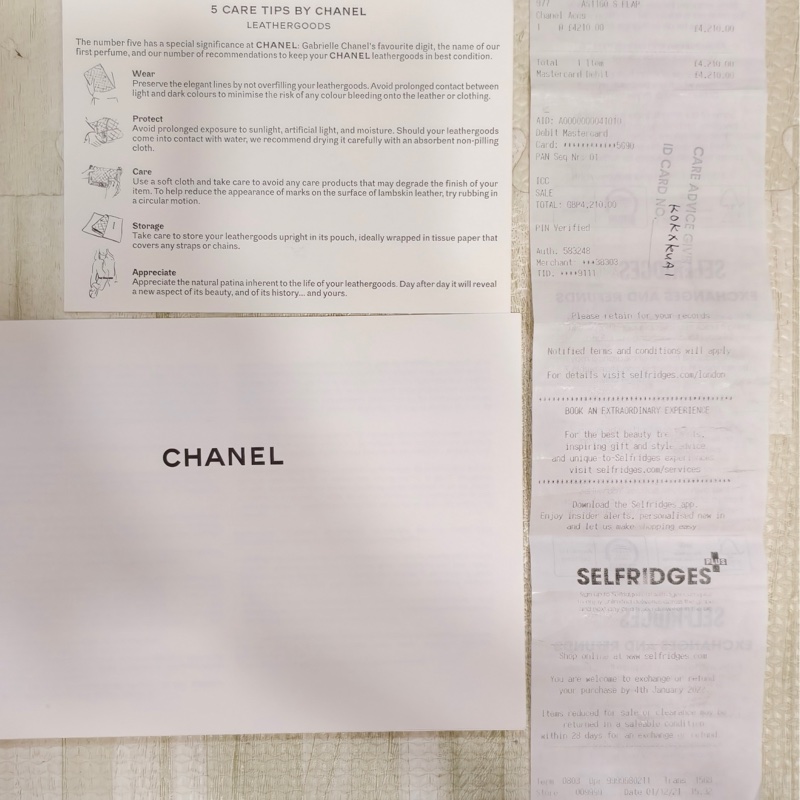 CHANEL經典19小羊皮翻蓋轉扣雙色鏈袋手提斜背包(26公分)-15