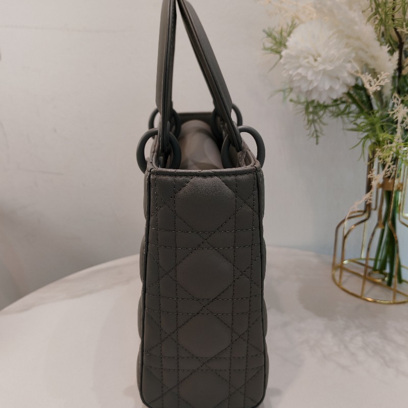 Dior Lady Dior 磨砂牛皮四格款-3