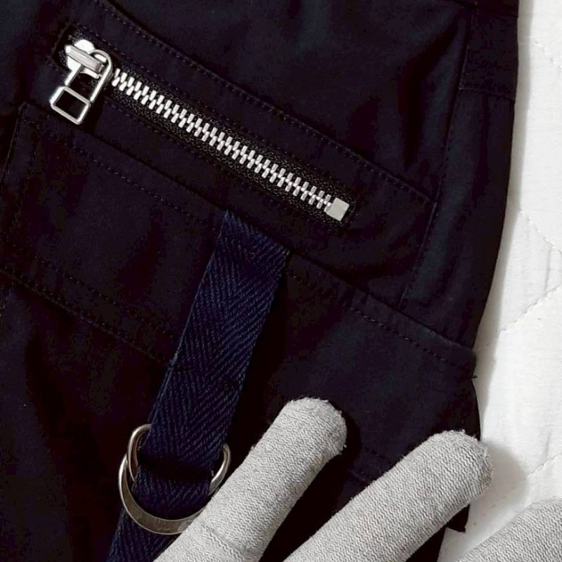 (日本製MIJ)絕版BURBERRY 博柏利 BLUE LABEL 藍標 女黑色有內裏微彈性短裙38號-4