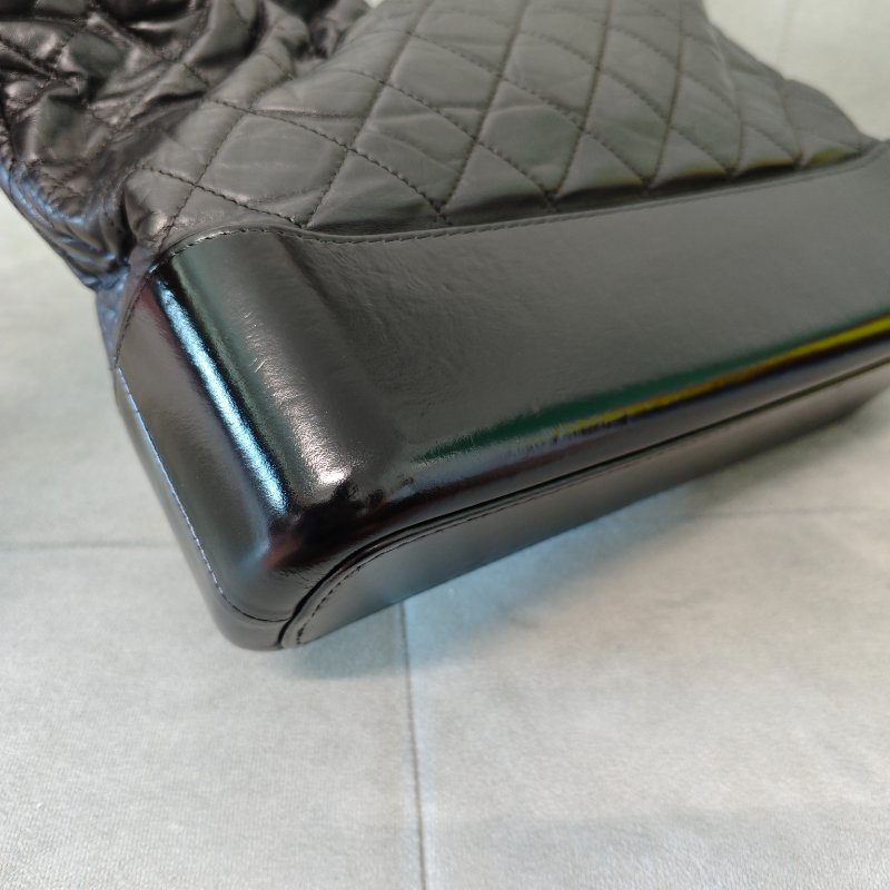 Chanel 流浪袋 Gabrielle系列 大號 黑色牛皮-2