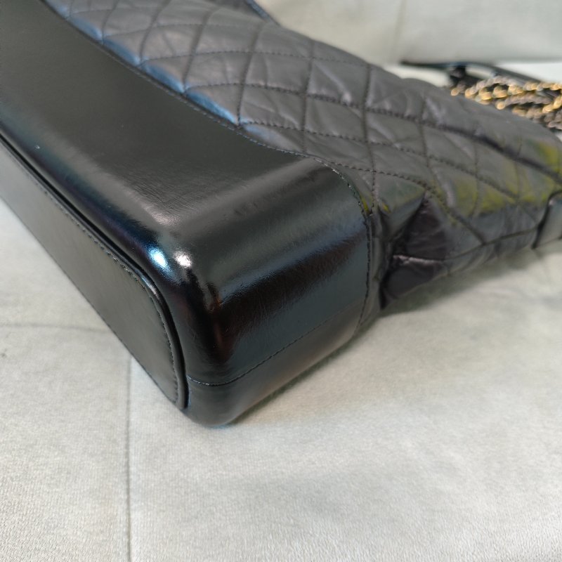 Chanel 流浪袋 Gabrielle系列 大號 黑色牛皮-3